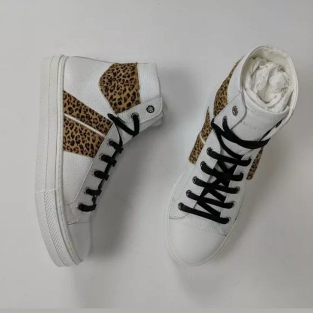 Amiri Sunset Leopard Sneakers